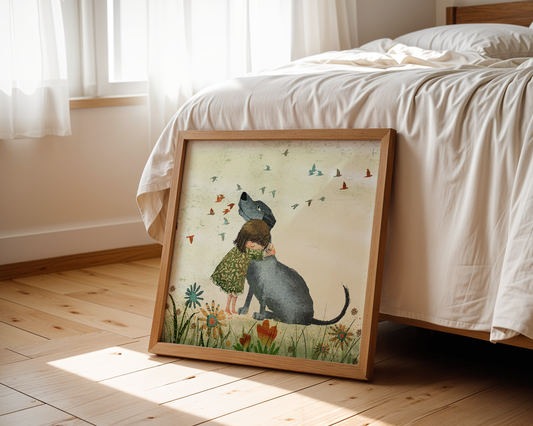 "The Hug" Print by Paige Keiser