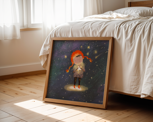 "Star Catcher" Print by Paige Keiser