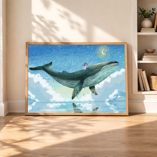 "Whale Rider" Print by Paige Keiser