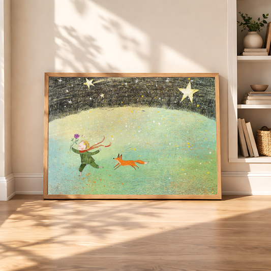 Little Prince Inspired Print by Paige Keiser