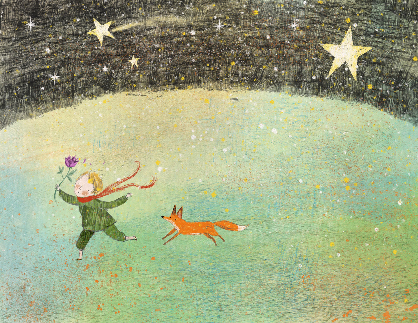 Little Prince Inspired Print by Paige Keiser