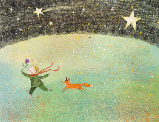 Little Prince Inspired Print by Paige Keiser